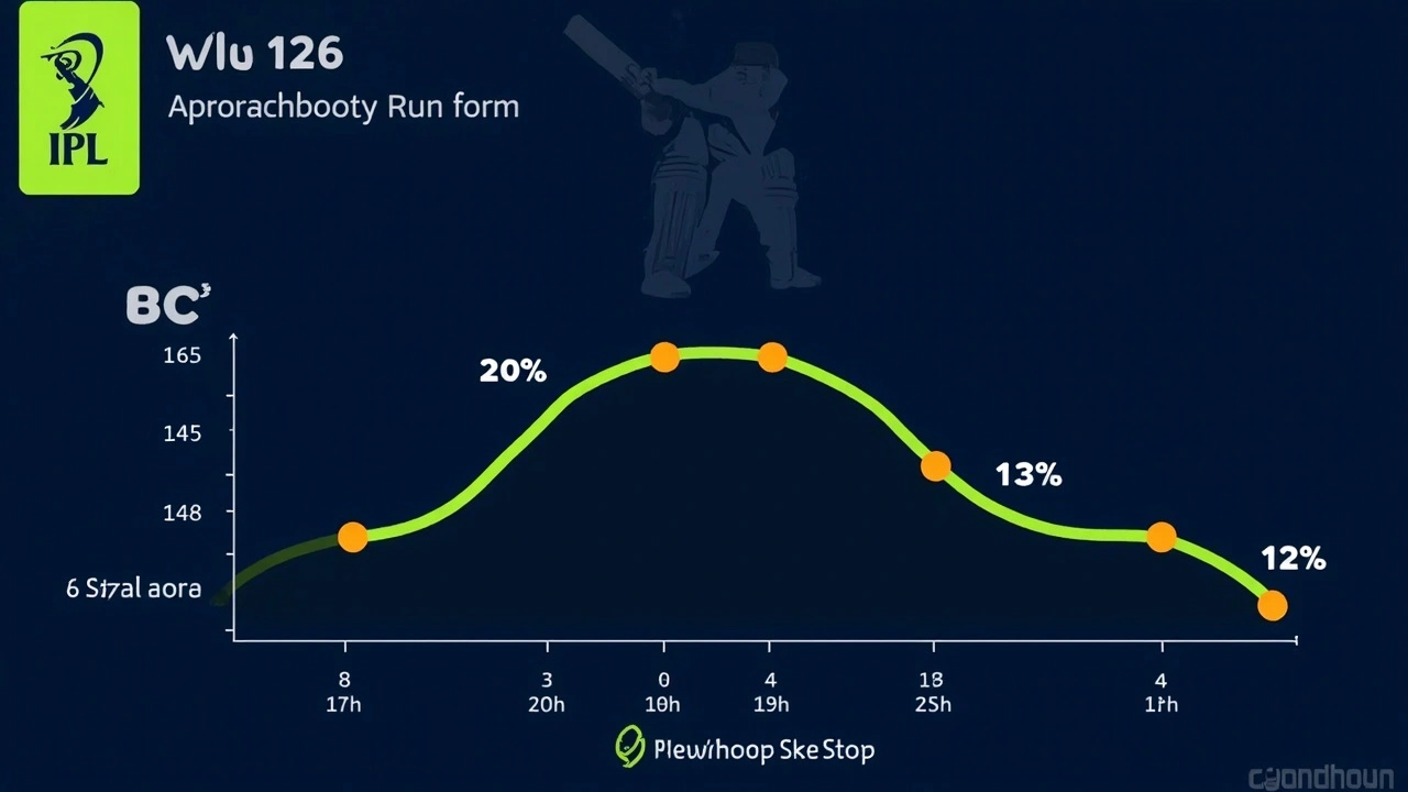 Virat Kohli IPL 2026 run form and fantasy points curve on CricToday