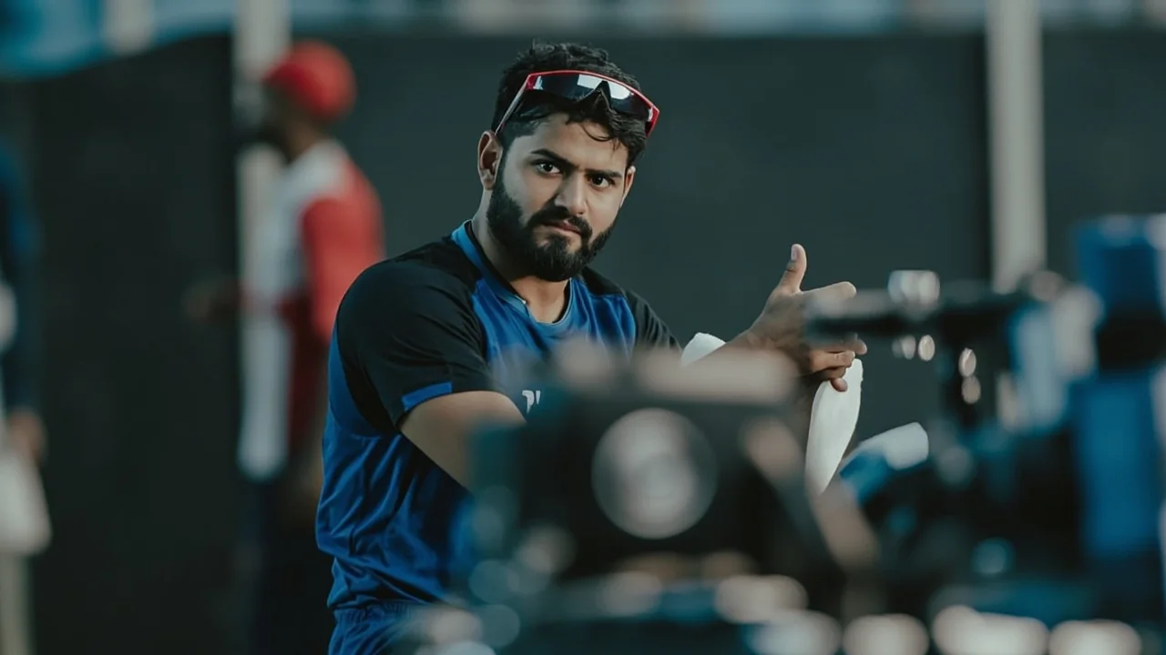 Mid-shot of an IPL franchise strategy room during the November 2025 trade window, with team analysts mapping squad composition before the Abu Dhabi mega auction
